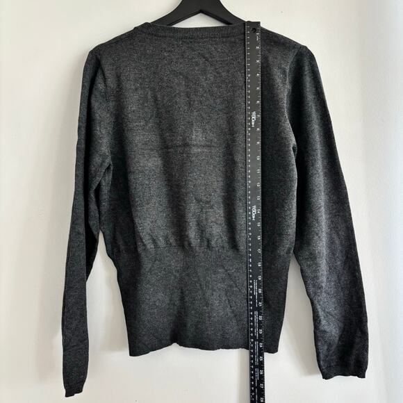 Philosophy Dark Gray Button Front Cardigan Sweater Women's Size XL - Picture 5 of 5